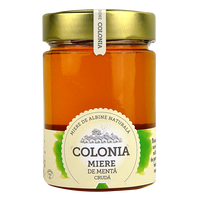 Miere de menta cruda, 420 g, Colonia