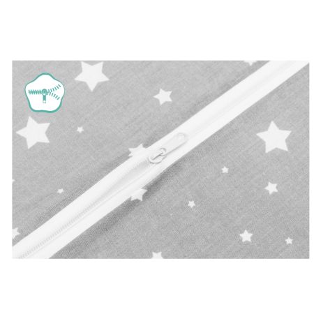 Saltea pliabila Star Grey, 120x60x4 cm, Fillikid 489661