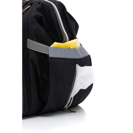 Geanta pentru scutece Korfu negru, Fillikid 489673