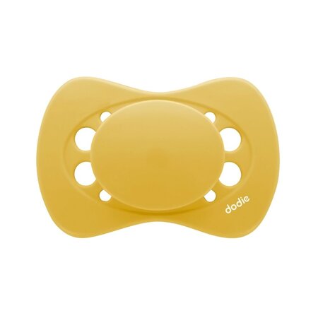 Set 2 suzete design eco galben, 0-6 luni, Dodie 489774
