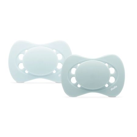 Set 2 suzete design eco albastru/ roz, +18 luni, Dodie 489783