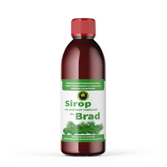 sirop cu extract natural de brad