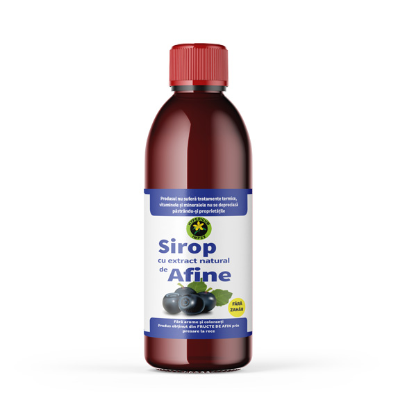 Sirop de afine fara zahar, 500ml, Hypericum