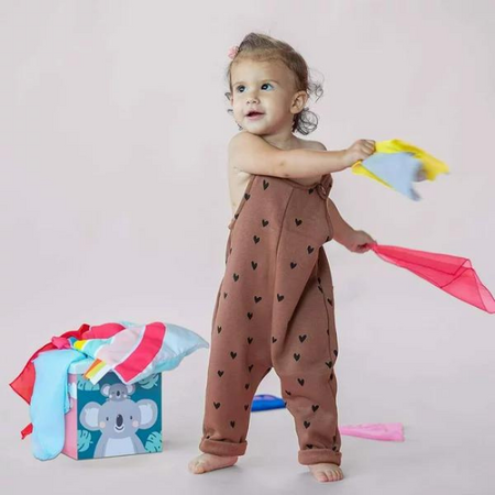 Cutia cu batiste Koala Kimmy, +9 luni, Taf Toys 490074