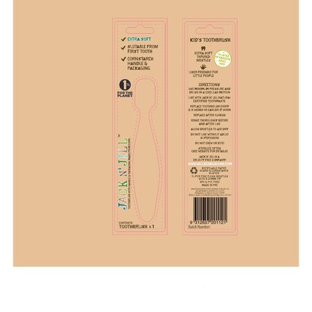 Periuta de dinti eco pentru bebe si copii Unicorn, 1 bucata, Jack N Jill 766683