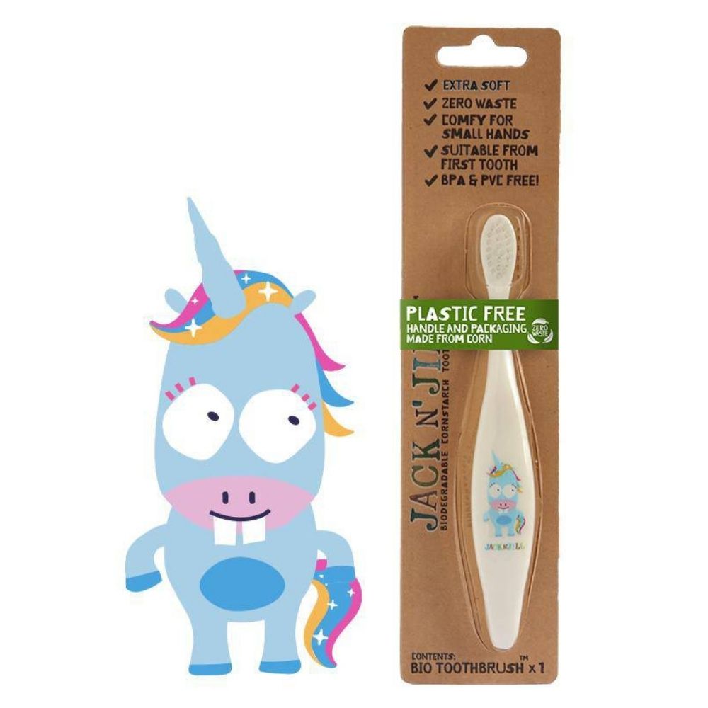 Periuta de dinti eco pentru bebe si copii Unicorn, Jack N Jill