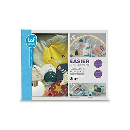 Salteluta de joaca cu sunete, +0 luni, Mini Moon, Taf Toys 490102