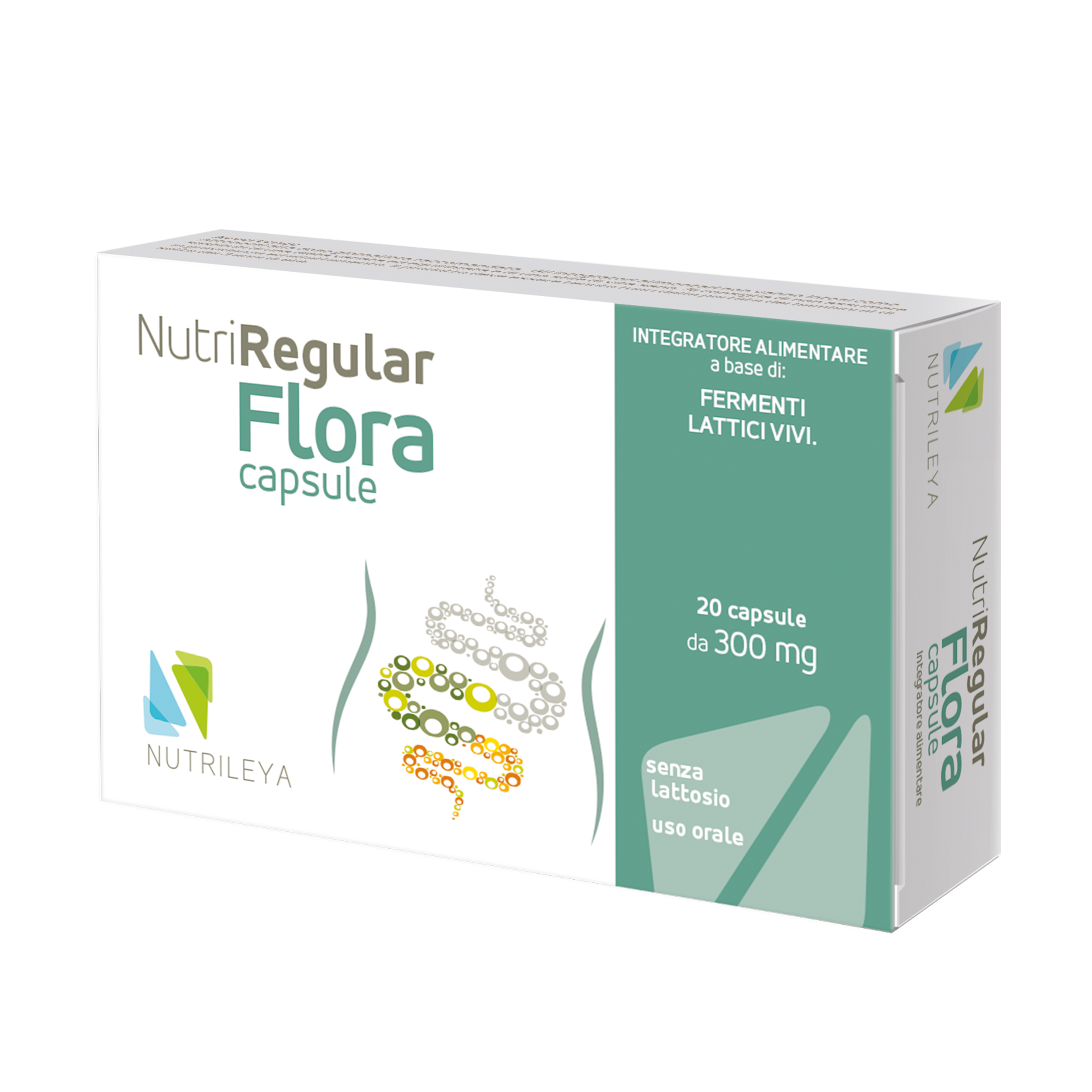 Nutriregular Flora, 300 mg,, 20 capsule, Nutrileya