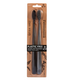 Set 2 periute de dinti biodegradabile, negru si gri, Jack N Jill 490236
