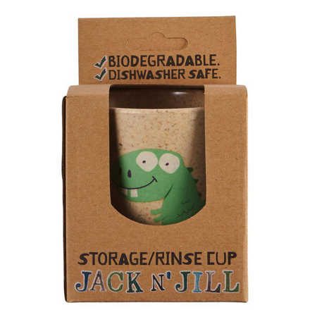 Pahar pentru clatire sau depozitare periute de dinti Dino, Jack N Jill 490245