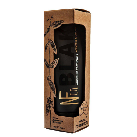 Pasta de dinti naturala pentru albire cu Carbon Black, 100 gr, Jack N Jill 490247