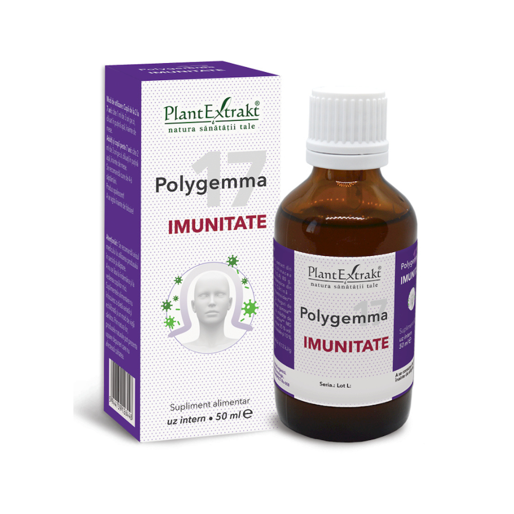 Polygemma 17 Imunitate, 50 ml, Plant Extrakt