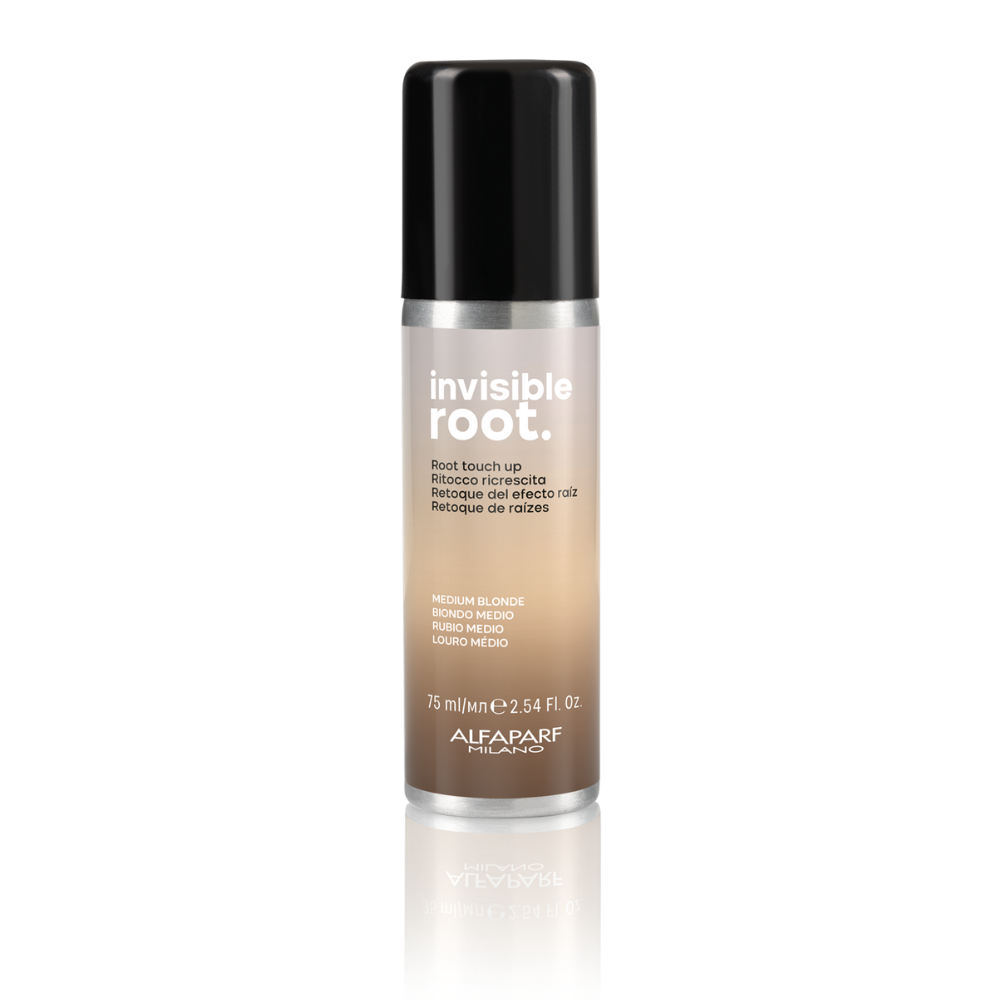 Spray colorant pentru radacina parului Root Color, Medium Blonde, 75 ml, Alfaparf