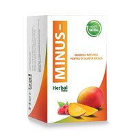 Capsule pentru controlul greutatii si stoparea apetitului Minus, 30 comprimate, Herbal New Life