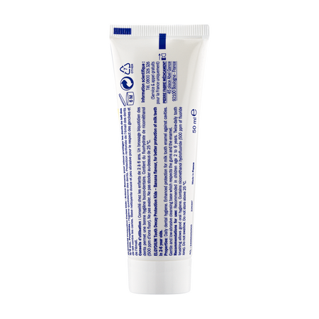 Pasta de dinti pentru copii, 2-6 ani, 50 ml, Banane, Elgydium 606799
