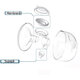 Set cupe Hands Free, 28 mm, Spectra 700588