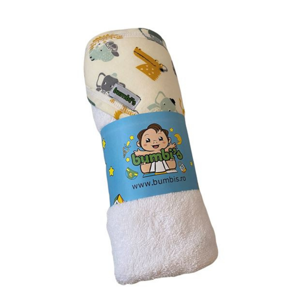 Prosop bebe cu capison, 75x75 cm, Bumbi