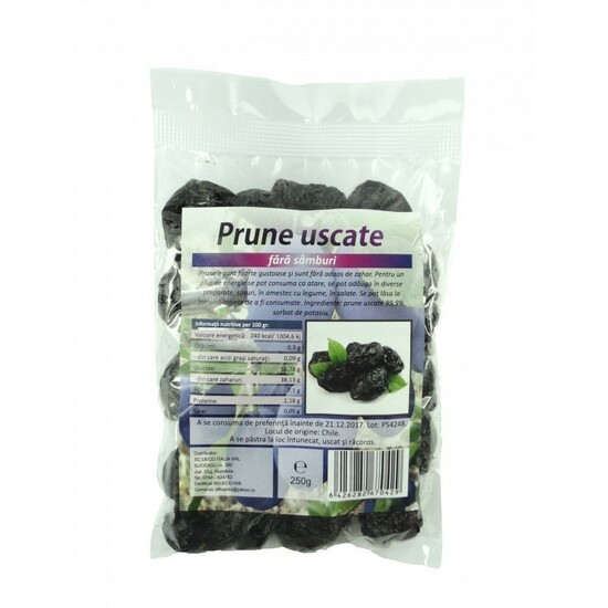 Prune uscate fara samburi