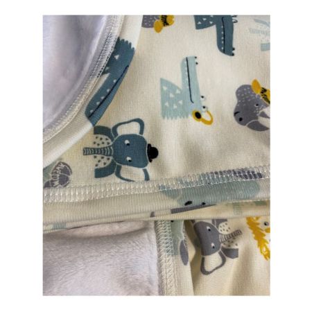 Paturica Minky si Jersey Organic, 75x100 cm, Bumbi 490531