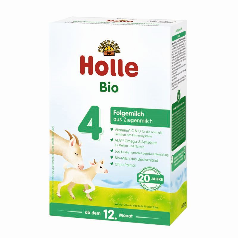 Lapte praf de capra Bio Formula 4, 12 luni+, 400 g, Holle