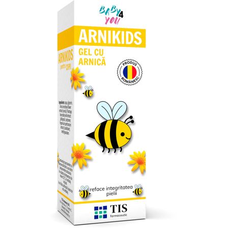 Gel cu arnica pentru copii Arnikids Baby 4 You, 20 ml, Tis Farmaceutic