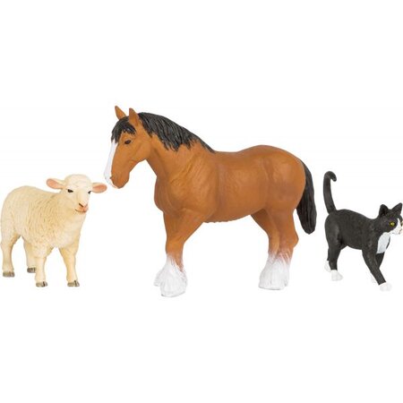 Set 3 figurine Animale de la Ferma, +3 ani, Small Foot 490755