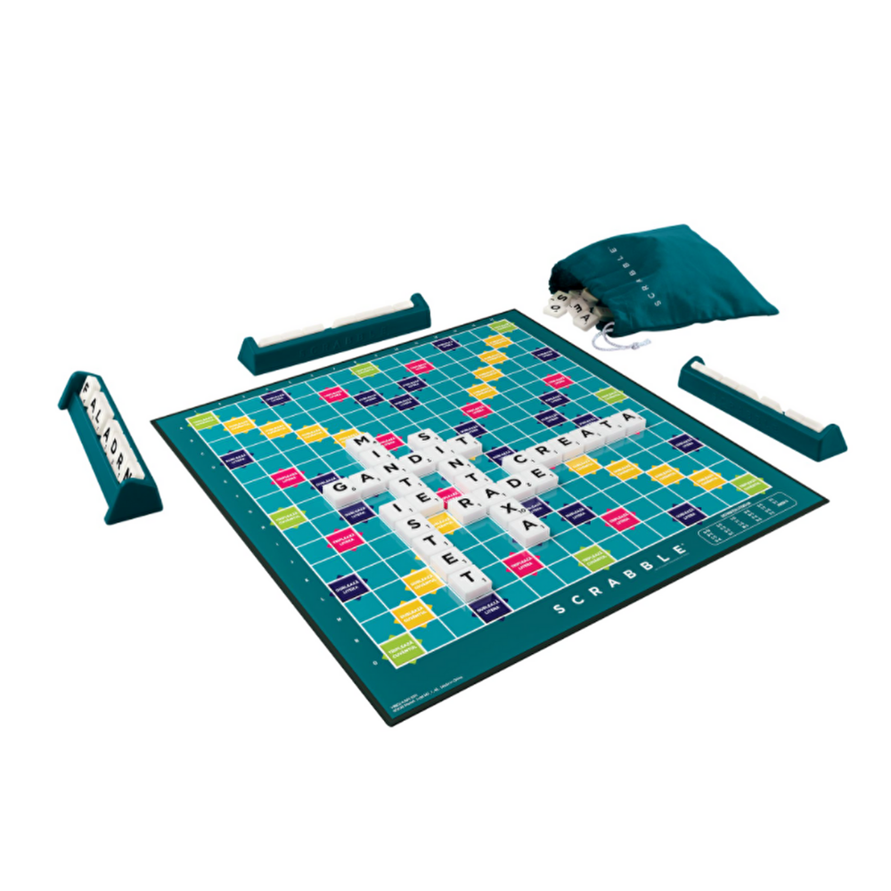 Scrabble, Joc cuvinte incrucisate, +10 ani, Mattel 