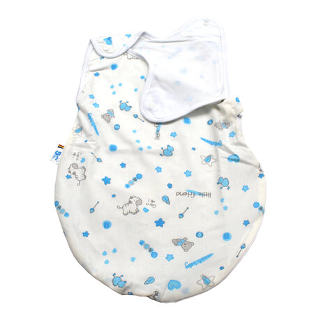 Sac de dormit, Iepuras Blue, 6-12 luni, Baltic Bebe 674299
