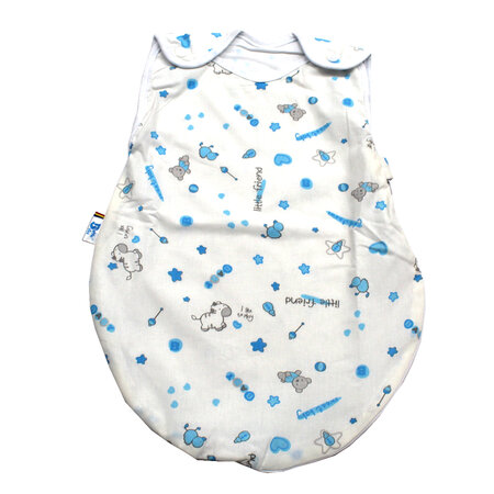 Sac de dormit, Iepuras Blue, 6-12 luni, Baltic Bebe