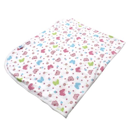 Paturica bumbac, 95x75 cm, Fluturasi, Baltic Bebe 715715
