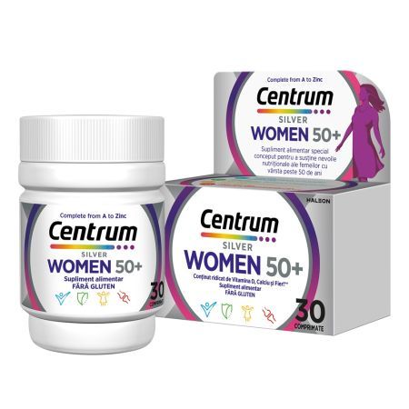 Centrum pentru Femei 50+, 30 comprimate, GsK 759680