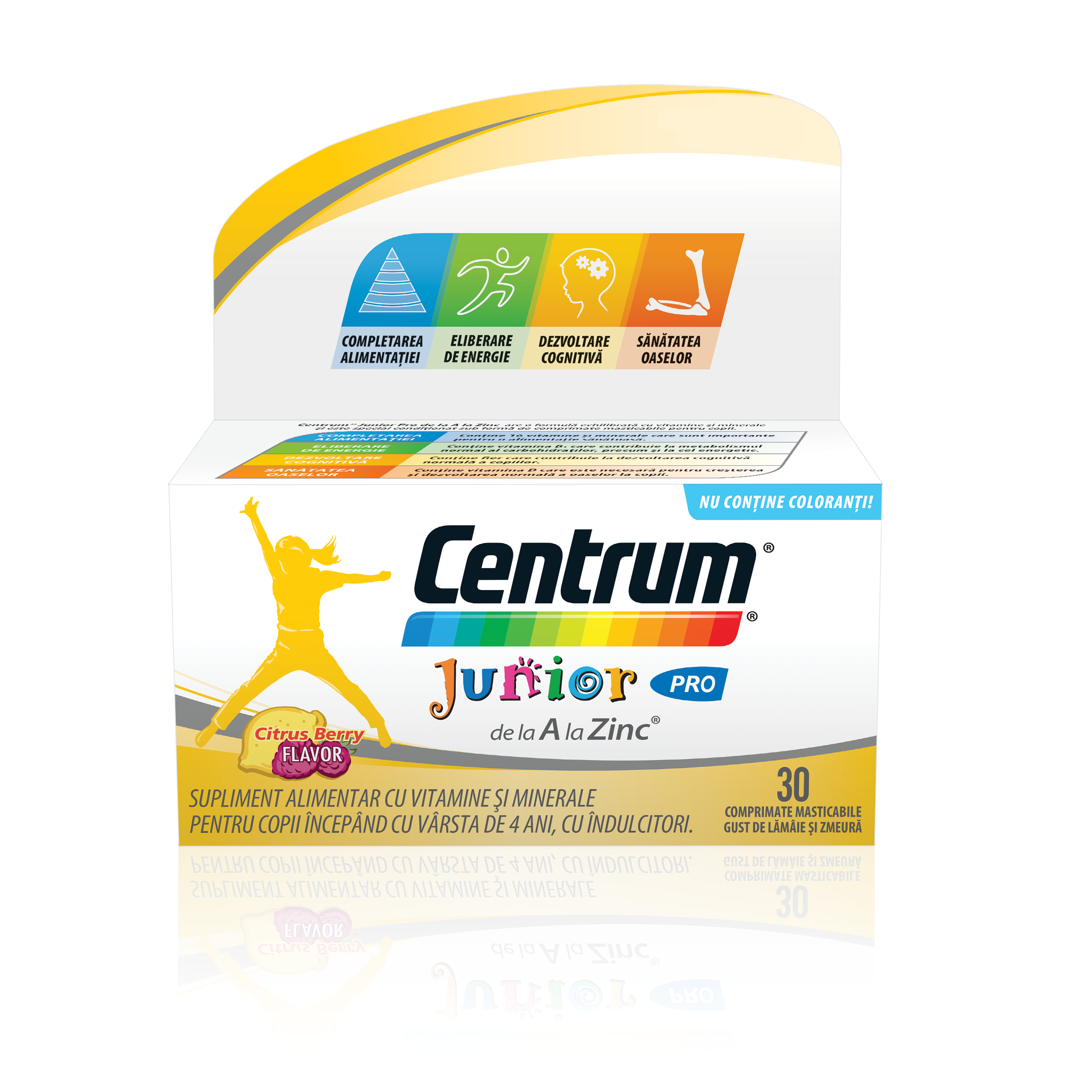 Centrum Junior Pro de la A la Zinc, 30 comprimate, GsK