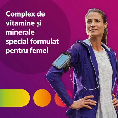 Centrum pentru femei Complet de la A la Zinc, 30 cpr, GsK 684661