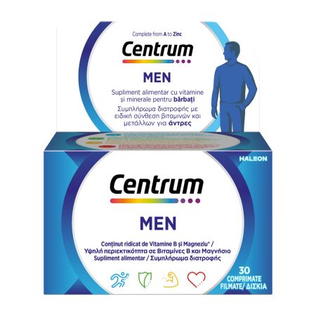 Centrum cu vitamine si minerale pentru barbati, 30 comprimate, GsK