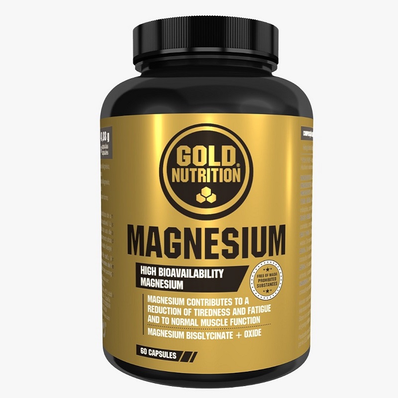 Magneziu, 600 mg, 60 capsule, Gold Nutrition