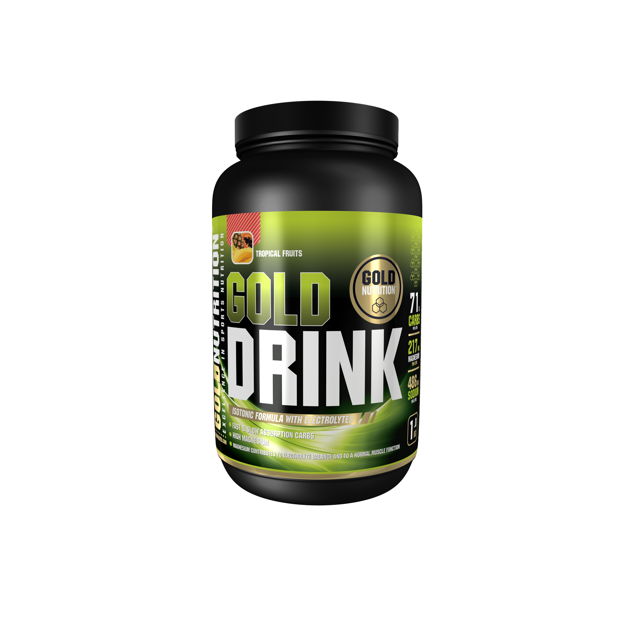 Gold Drink Tropical, 1 Kg, Gold Nutrition