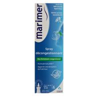 Marimer spray decongestionant cu uleiuri esentiale, 20 ml, Gilbert