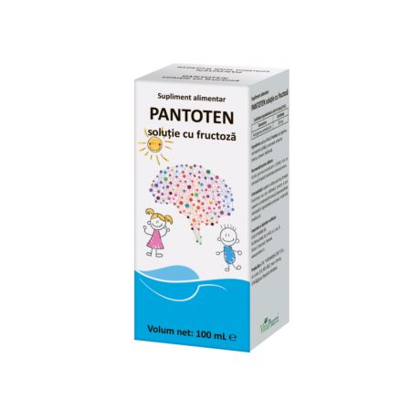 Pantoten solutie cu fructoza, 100 ml, VitaPharm