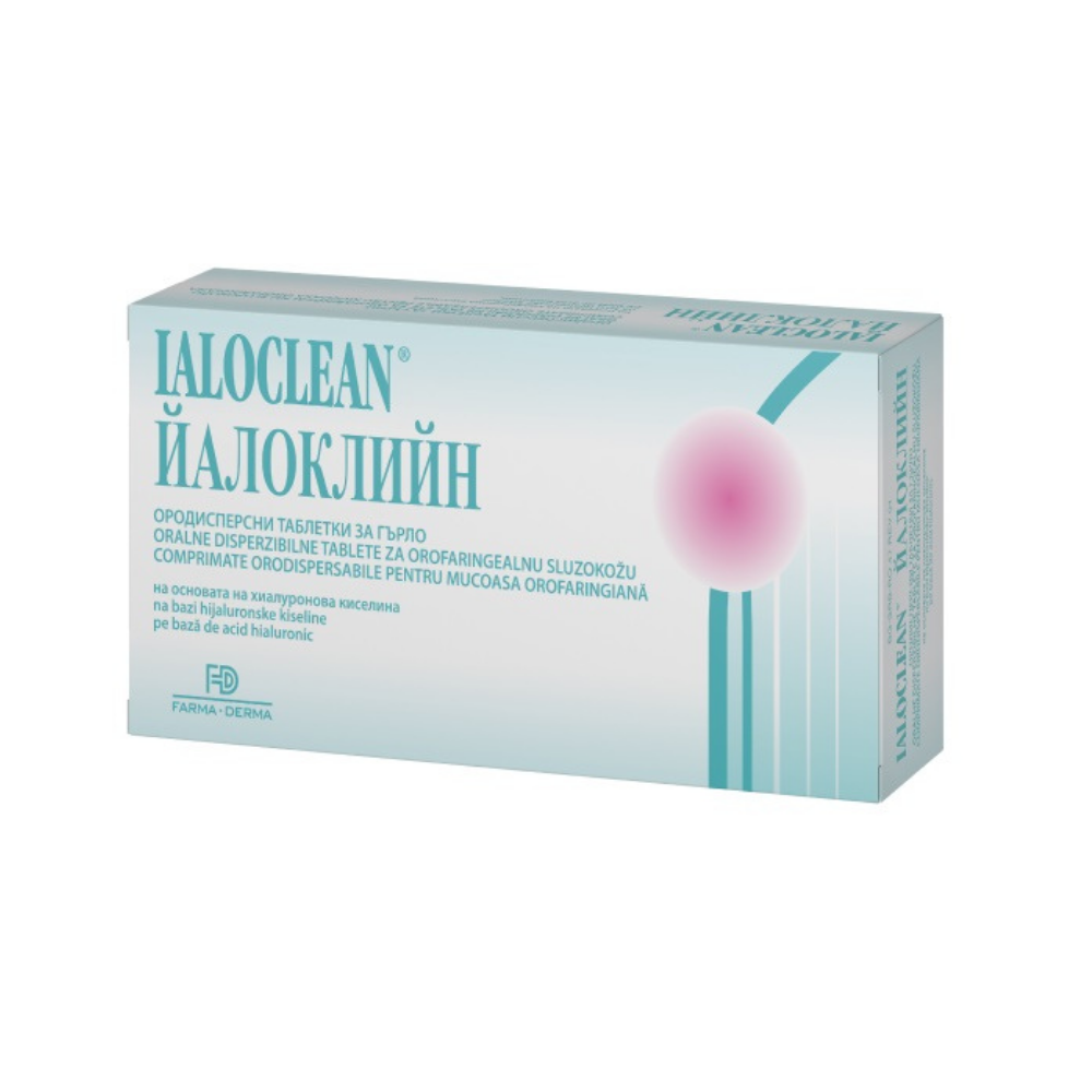 Comprimate orodispersabile Ialoclean, 30 bucati, Farma-Derma