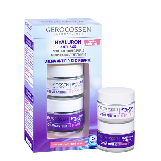 Set creme antirid de zi si de noapte,
