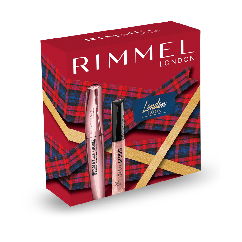 Set mascara + gloss de buze, Rimmel