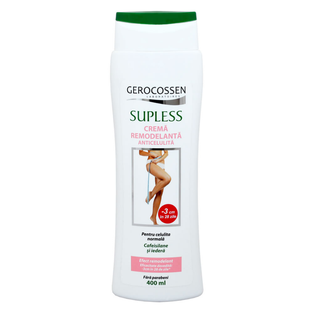 Crema remodelanta anticelulita Supless, 400 ml, Gerocossen