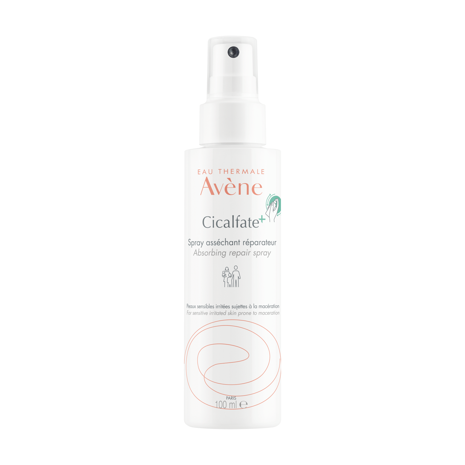 Spray reparator absorbant Cicalfate+, 100 ml, Avene