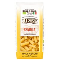 Maccheroni din grau dur bio, 500 g, Iris