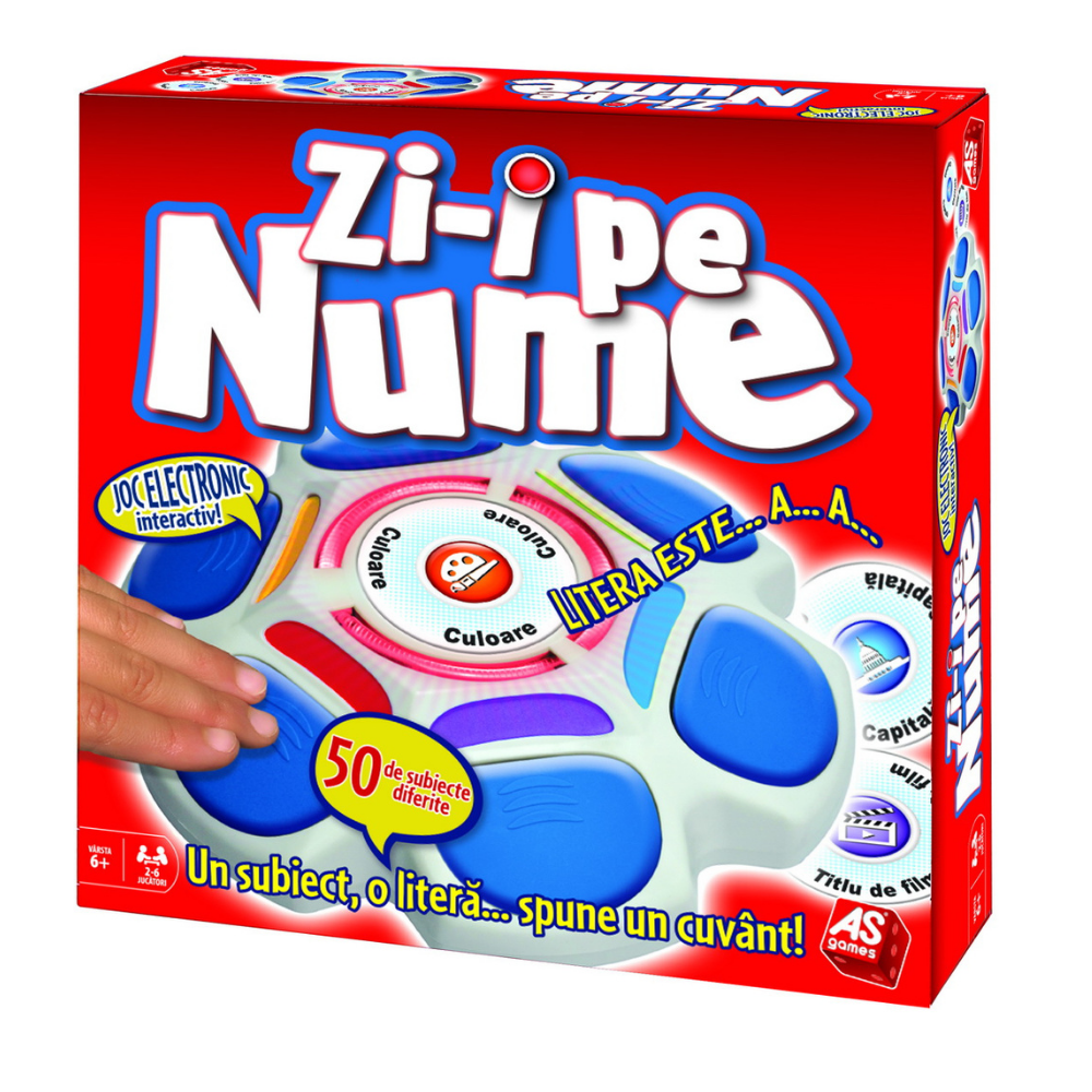 Joc electronic, Zi-i pe nume, + 6 ani, As Games