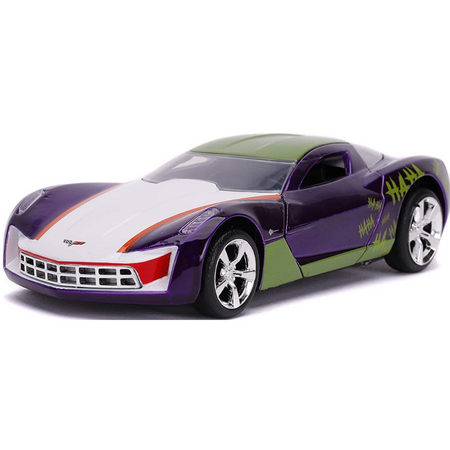 Masinuta metalica Joker 2009 Chevy Corvette Stingray, +8 ani, Jada 492058