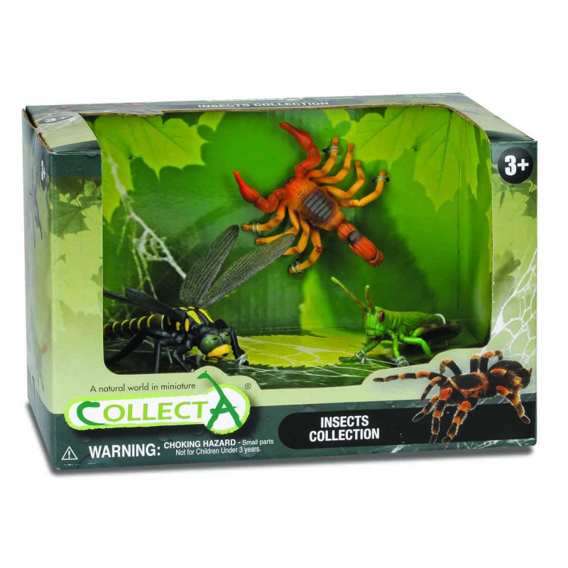 Set 3 figurine insecte, Collecta