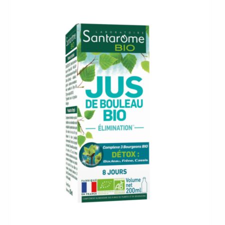 Suc de mesteacan Bio, 200 ml, Santarome