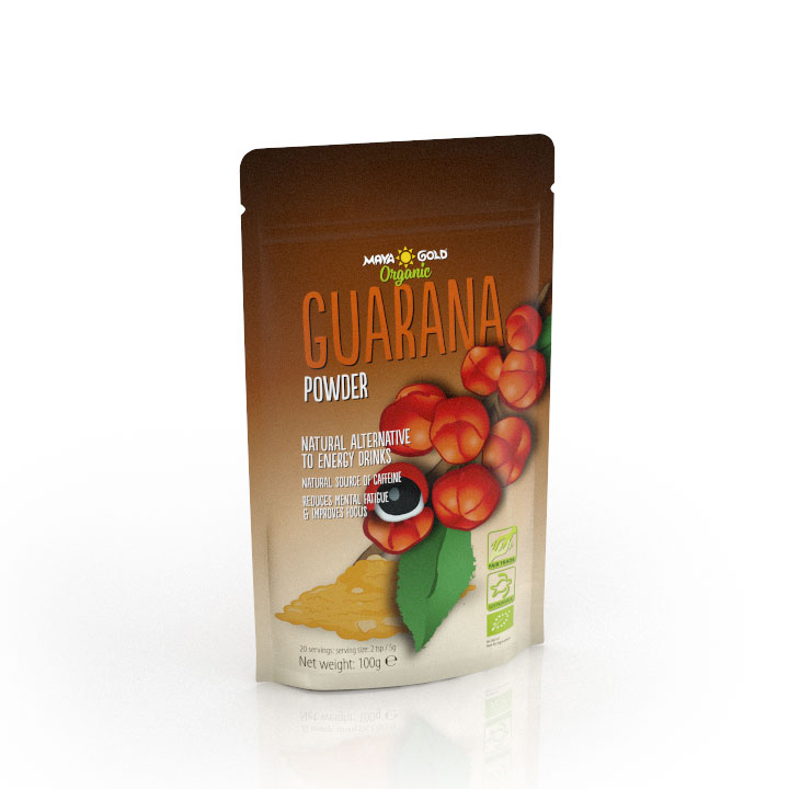 Guarana pulbere Bio,100 g, Maya Gold