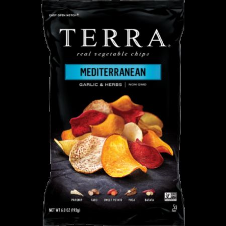 Chipsuri mediteranean cu usturoi si ierburi aromate